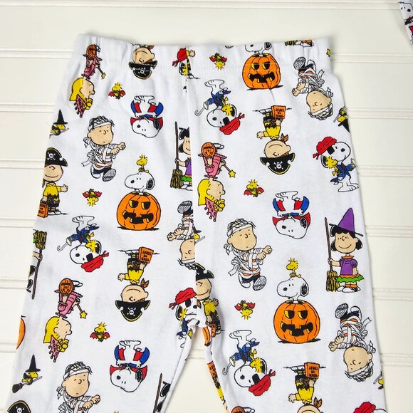 Peanuts Halloween Characters 2 Piece Long Sleeve Pajama Set Toddlers Size 4T NWT - Picture 5 of 8